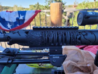 Garde-main unique AR Slim Timberwolf 9 – Système de rail – HR Tactical Innovations