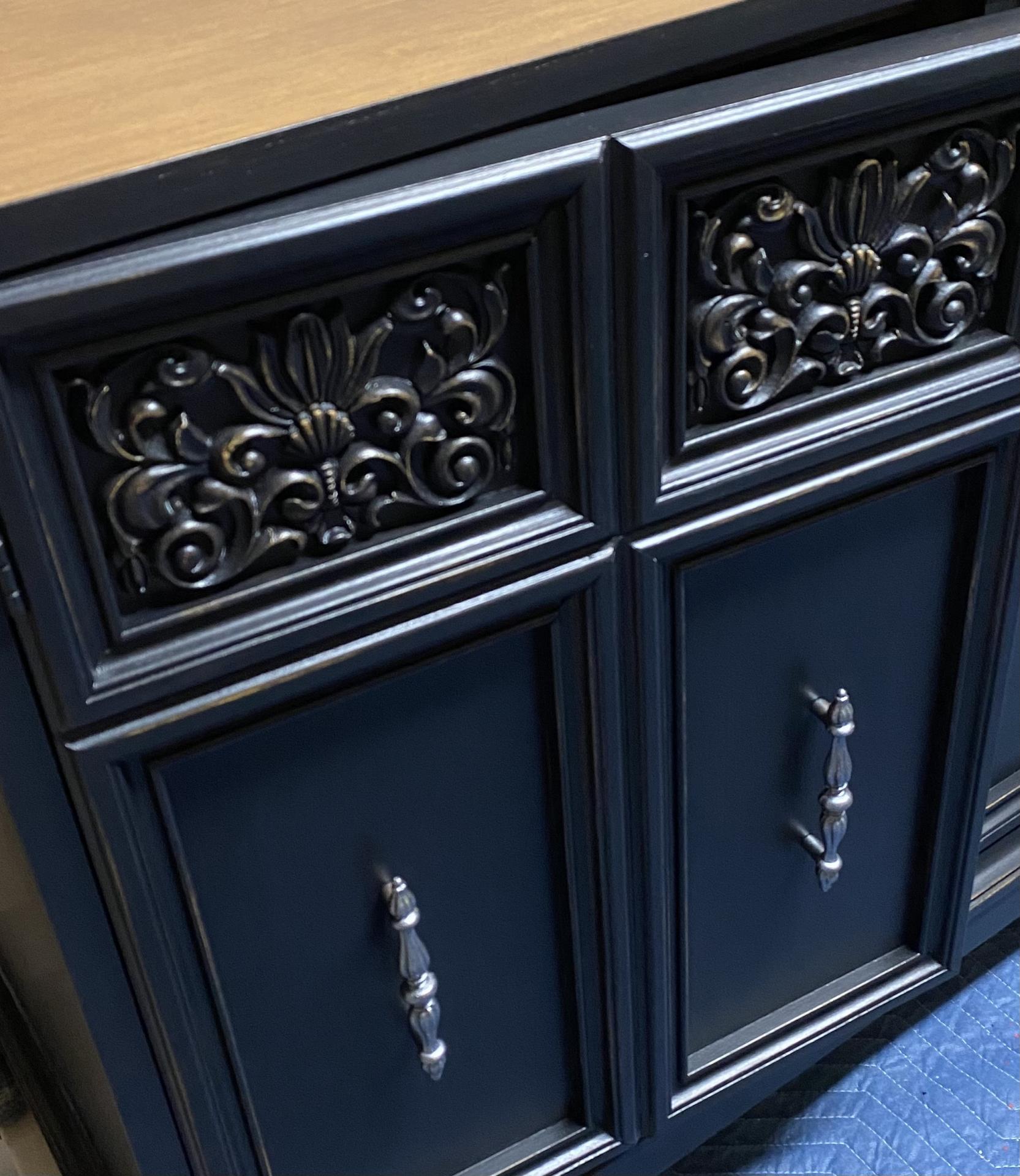 Coal Black Fusion Mineral Paint The Painted Heirloom